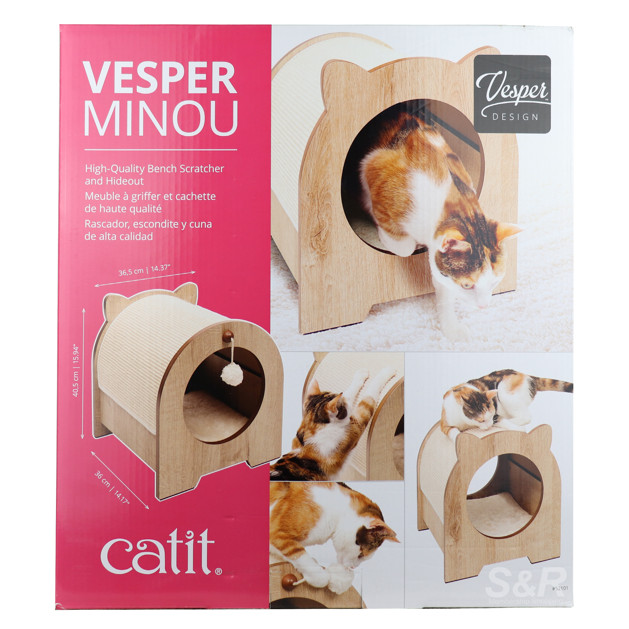 Catit Vesper Minou Cat Scratcher